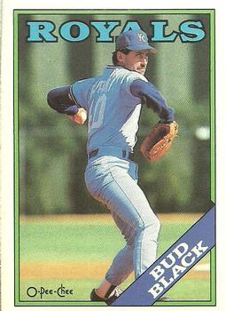 1988 O-Pee-Chee Baseball Cards 301     Bud Black